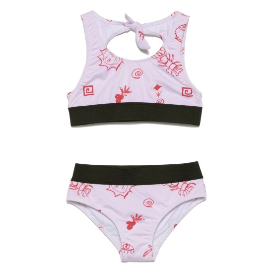 SUMMER-PRINT BIKINI SET -  lavender