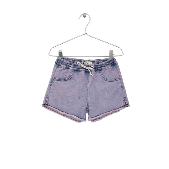 DENIM SKIRT -pink