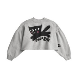 Good Luck Puff Sleeve Sweater