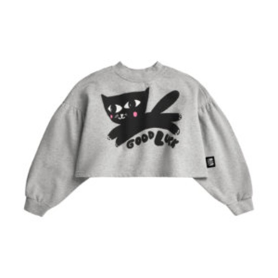Good Luck Puff Sleeve Sweater