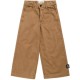 Brown Heavy Washed Wide Leg Pants